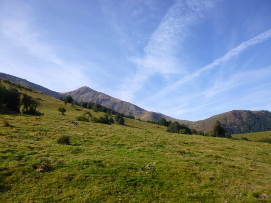 En approchant le Pic de la Calabasse