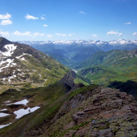 Panorama depuis le sommet du Tuc D'es Crabes.