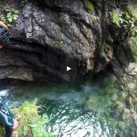 Canyoning au cirque de Cagateille